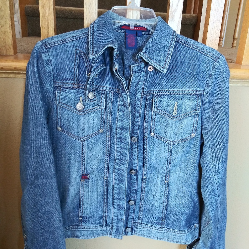BCBG Jean jacket, Small
